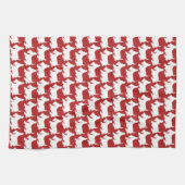 Serviettes de cuisine écossaise Terrier mignonne r (Horizontal)