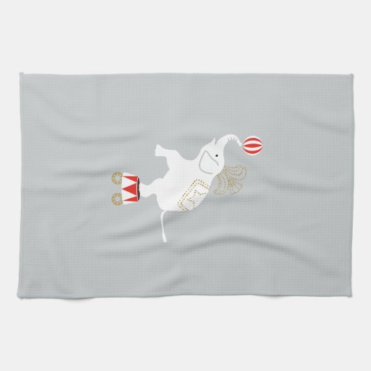 Serviettes de cuisine éléphant (Horizontal)