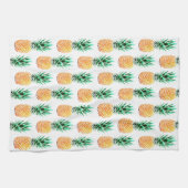 Serviettes de cuisine en ananas tropicaux (Horizontal)