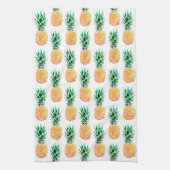 Serviettes de cuisine en ananas tropicaux (Vertical)