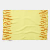 Serviettes de cuisine en blé jaune (Horizontal)