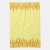 Serviettes de cuisine en blé jaune (Vertical)