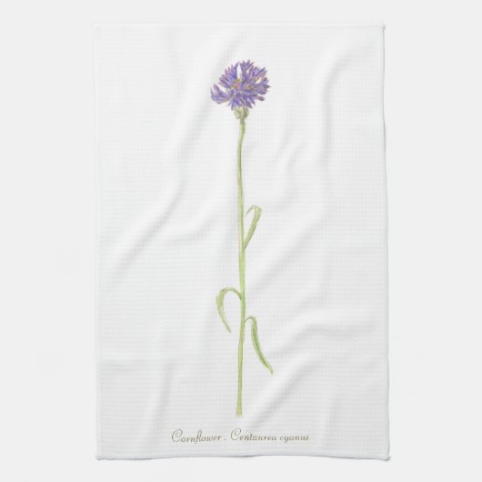 Serviettes de cuisine en Cornflower (Vertical)