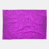 Serviettes De Cuisine En Fer Violet (Horizontal)