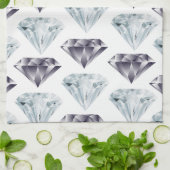 Serviettes de cuisine en luxe diamant (Plié)