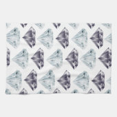 Serviettes de cuisine en luxe diamant (Horizontal)