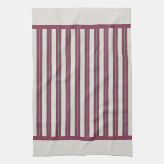 Serviettes De Cuisine En Maroon (Vertical)