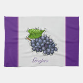 Serviettes de cuisine en raisins (Horizontal)