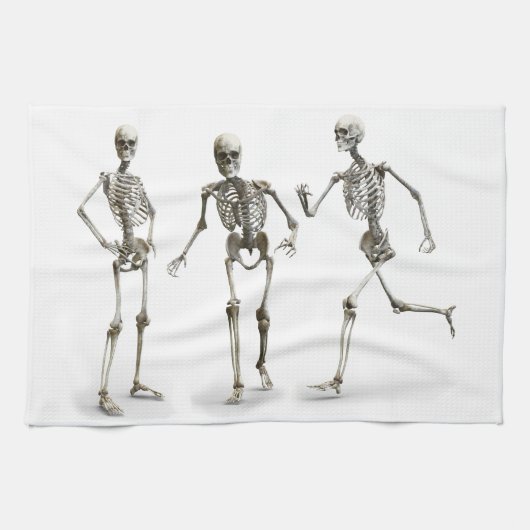 Serviettes de cuisine en squelette (Horizontal)