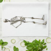 Serviettes de cuisine en squelette seul (Plié)