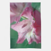 Serviettes de cuisine en verre rose (Vertical)