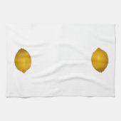 Serviettes de cuisine entièrement Ripe Lemon Peint (Horizontal)
