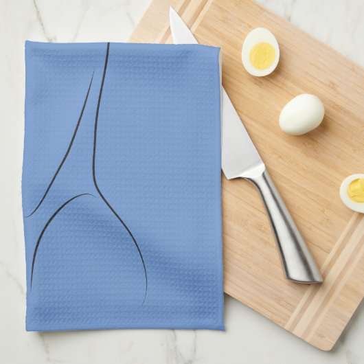 Serviettes de cuisine esthétiques (Quart Plié)