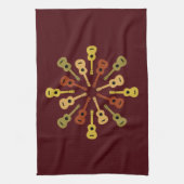 Serviettes de cuisine faites sur commande (Vertical)