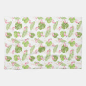 Serviettes de cuisine Flamant rose (Horizontal)