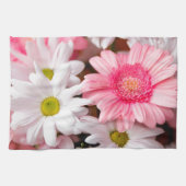 Serviettes de cuisine - fleurs de Gerbera de (Horizontal)