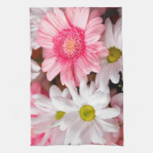 Serviettes de cuisine - fleurs de Gerbera de (Vertical)