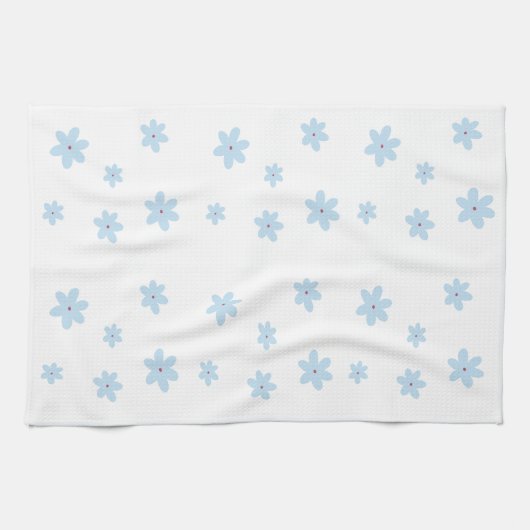 Serviettes De Cuisine Florale (Horizontal)