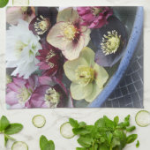 Serviettes De Cuisine Florale (Plié)