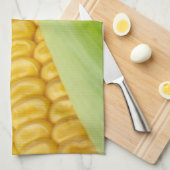 Serviettes de cuisine fraîches de maïs (Quart Plié)
