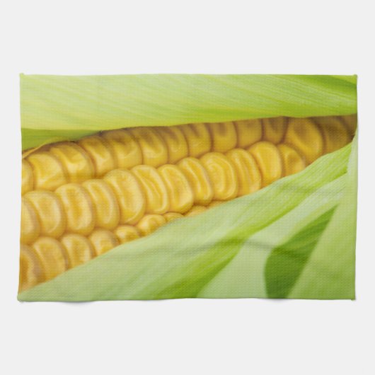 Serviettes de cuisine fraîches de maïs (Horizontal)