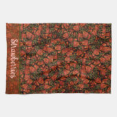 Serviettes de cuisine fraise (Horizontal)