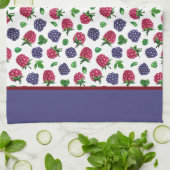 Serviettes de cuisine framboises de campagne (Plié)
