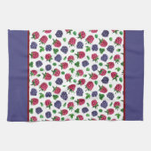 Serviettes de cuisine framboises de campagne (Horizontal)