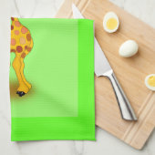 Serviettes de cuisine Giraffe (Quart Plié)