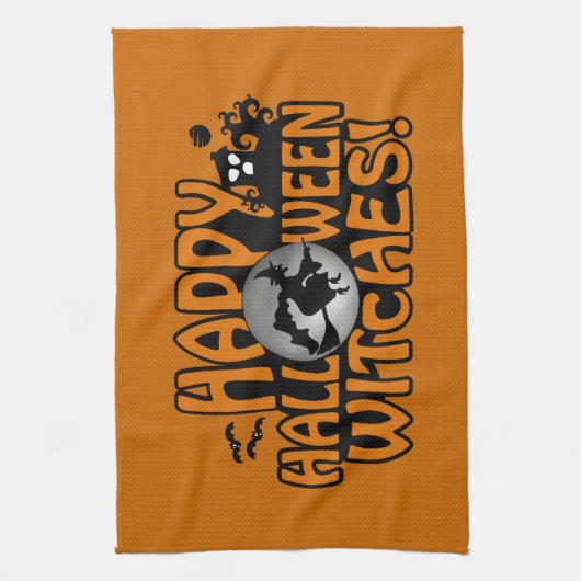 Serviettes de cuisine Halloween (Vertical)