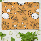 Serviettes de cuisine Halloween éffrayantes (Plié)