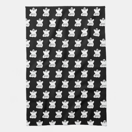 Serviettes de cuisine Halloween Ghost (Vertical)