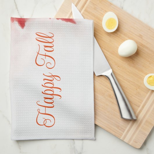 Serviettes de cuisine Happy Fall (Quart Plié)