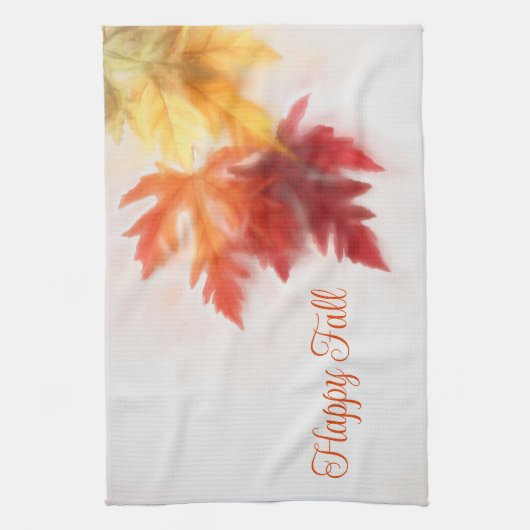 Serviettes de cuisine Happy Fall (Vertical)