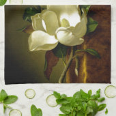 Serviettes de cuisine Heade Magnolia Flowers Gold  (Plié)