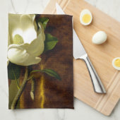 Serviettes de cuisine Heade Magnolia Flowers Gold  (Quart Plié)