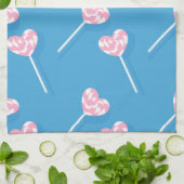 Serviettes de cuisine Heart Candy (Plié)