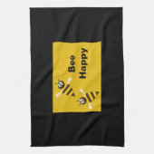 Serviettes de cuisine heureuses de bourdon (Vertical)