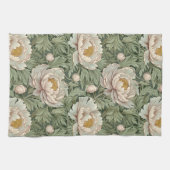 Serviettes de cuisine inspirées de William Morris (Horizontal)