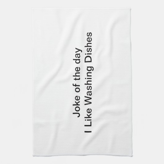 Serviettes De Cuisine J'Aime Laver Les Plats (Vertical)