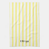 Serviettes De Cuisine Jaune Uff Da Lemon (Vertical)