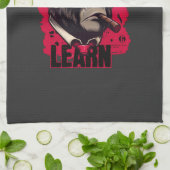 Serviettes de cuisine Leçons de patron gorille (Plié)