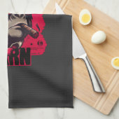 Serviettes de cuisine Leçons de patron gorille (Quart Plié)