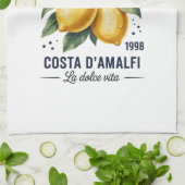 Serviettes de cuisine-Limoncello 1998 Costa d’Amal (Plié)