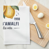 Serviettes de cuisine-Limoncello 1998 Costa d’Amal (Quart Plié)