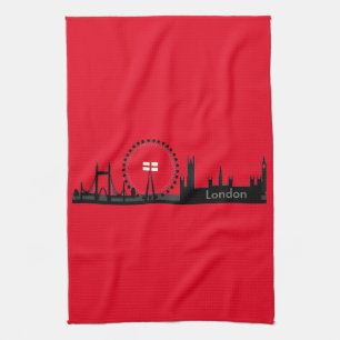 Serviettes de cuisine London Eye