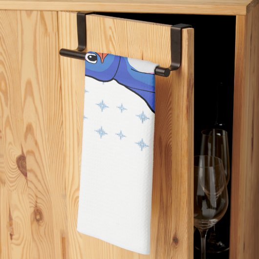 Serviettes De Cuisine Lover Penguin Pour Aimer Cui (Pliage en tiers)