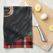 Serviettes de cuisine Majestic Northern Black Bear (Quart Plié)