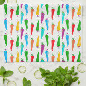 Serviettes de cuisine mexicaine Fiesta (Plié)