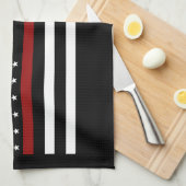 Serviettes de cuisine minces de pompier de 16 po x (Quart Plié)